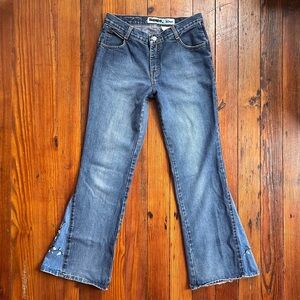 Vintage late 90s Liquid X flare jeans Sz 11